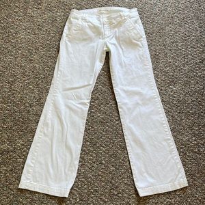 Vintage Low Rise A&F White Trousers Khaki Pants chino
